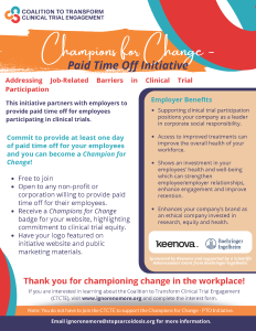 Champions for Change - PTO Initiative Fact Sheet FINAL 2026